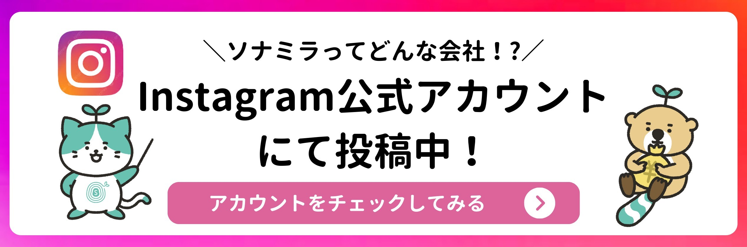 Instagram新アカウントを開設しました