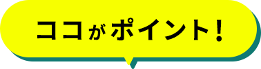 ココがポイント！